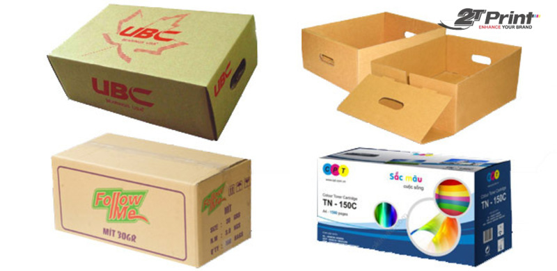 Dịch vụ in thùng carton, hộp carton quảng cáo thương hiệu được ưa chuộng