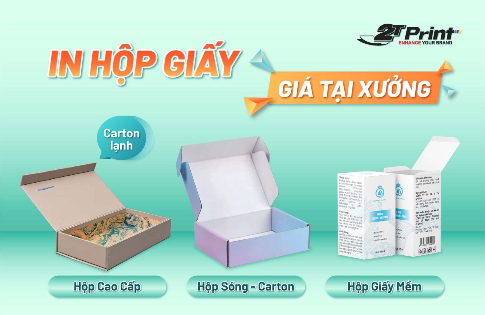 in hộp giấy