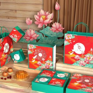 Hộp bánh trung thu Hồng Liên