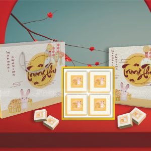 Hộp bánh trung thu Thỏ Hồng