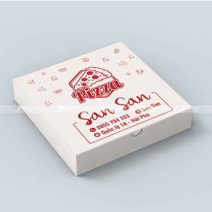 Hộp giấy đựng pizza San San
