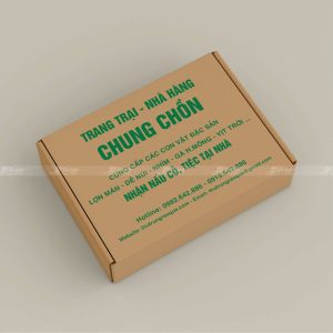 Hộp giấy đựng thức ăn 3 lớp