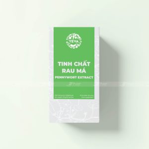 Hộp giấy đựng tinh chất rau má Yeva