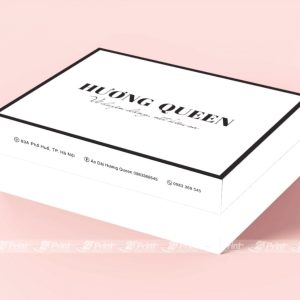 Hộp giấy đựng quần áo Hương Queen