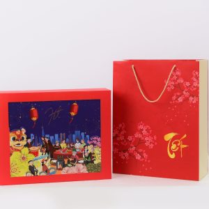 Hộp quà Tết bức tranh