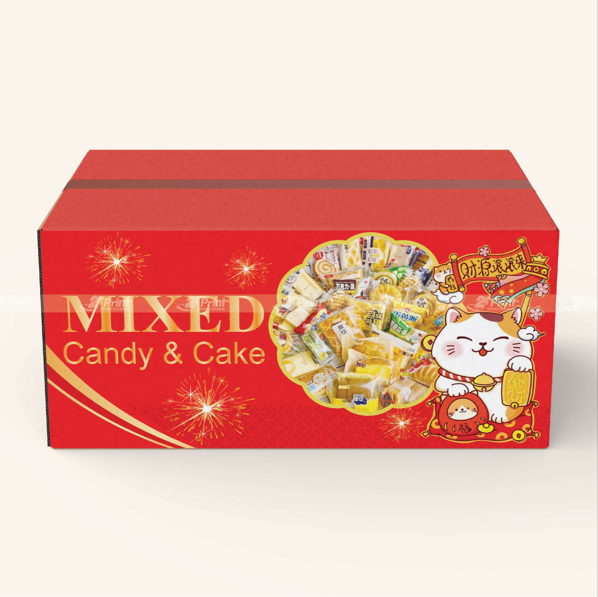 Thùng carton đựng bánh kẹo