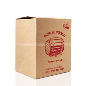 Thùng carton đựng rượu Simacai