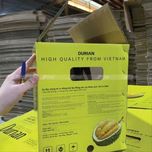 Alternative view of Thùng carton đựng sầu riêng