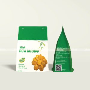 Túi giấy đựng bánh dừa nướng