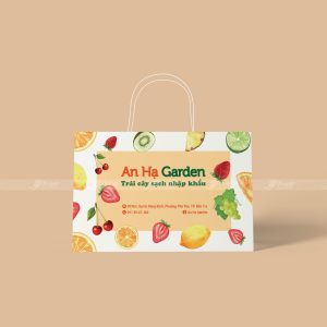 Túi giấy đựng hoa quả An Hạ Garden