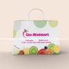 Túi giấy đựng hoa quả Gạo Minimart