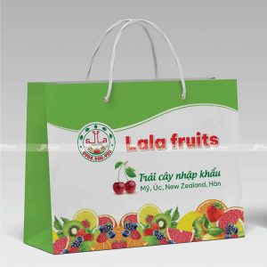 Túi giấy đựng hoa quả Lala Fruits