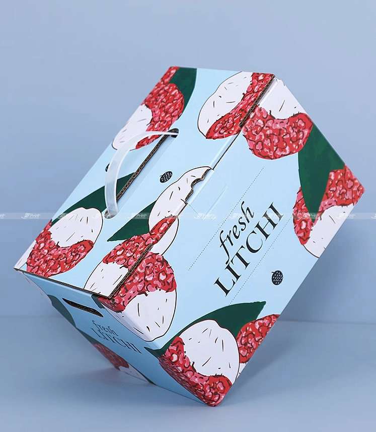 Hộp carton đựng vải