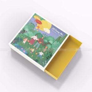 Hộp đựng bánh trung thu Gia Đình
