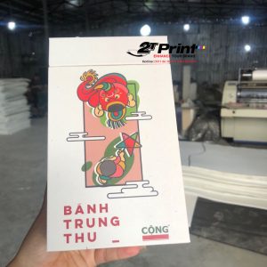 Hộp đựng bánh trung thu cao cấp Cộng Cafe