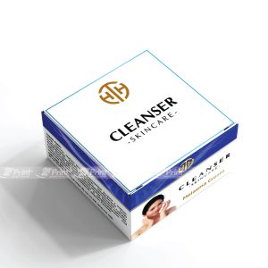 Hộp giấy đựng mỹ phẩm Cleanser