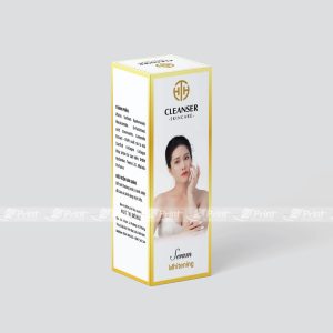 Hộp giấy đựng mỹ phẩm Cleanser