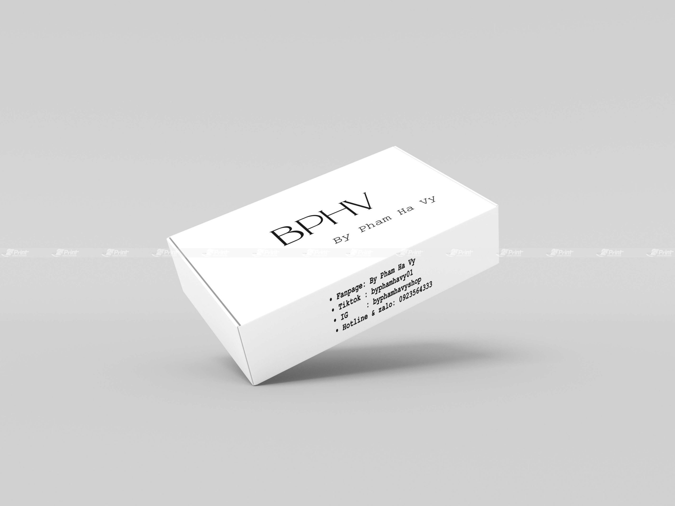 Hộp giấy đựng quần áo BPHV