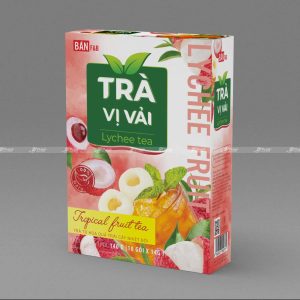 Hộp giấy đựng trà Bản