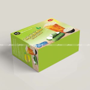 Hộp giấy đựng trà bí đao Bản tea