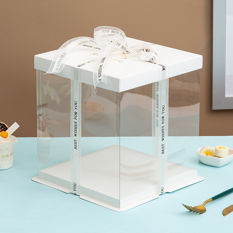 Hộp mica đựng bánh sinh nhật 2 tầng - Ảnh 3