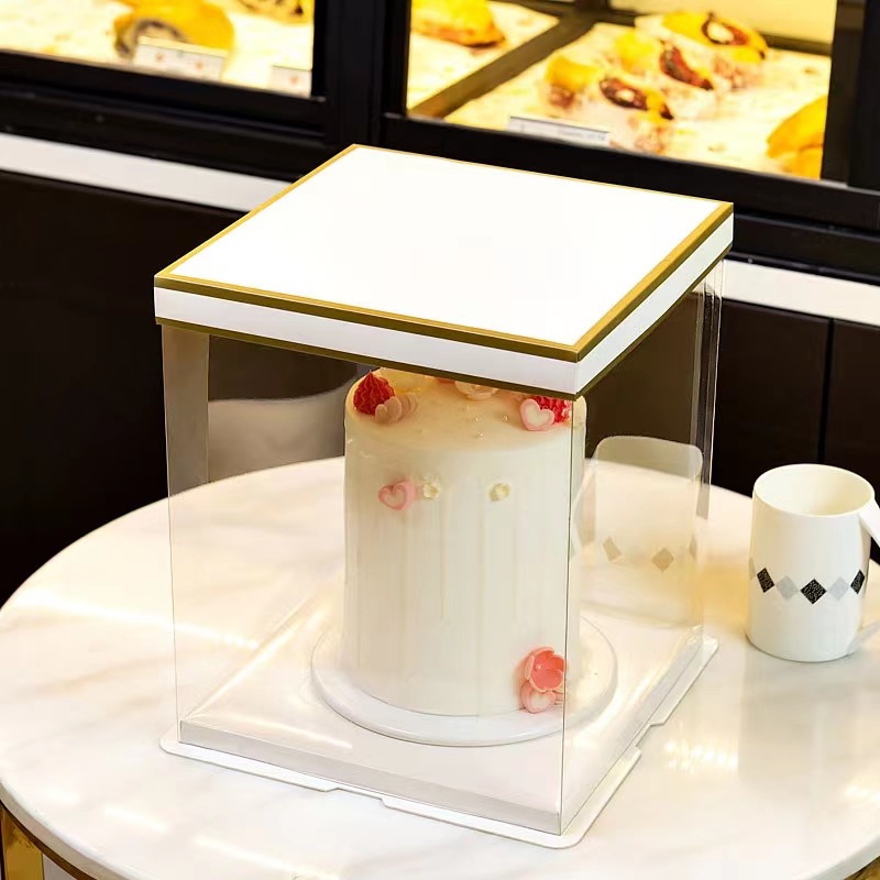 Hộp mica đựng bánh sinh nhật 2 tầng - Ảnh 5