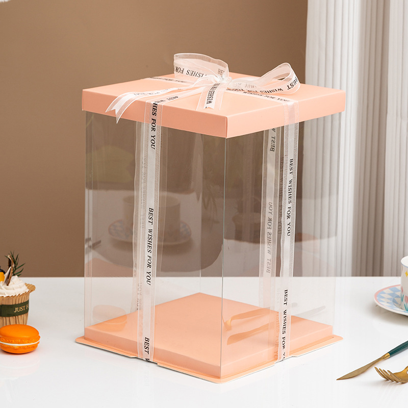 Hộp mica đựng bánh sinh nhật 3 tầng - Ảnh 4