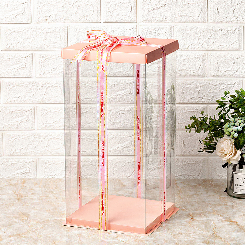 Hộp mica đựng bánh sinh nhật 3 tầng - Ảnh 6