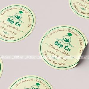 Tem trà sữa - ăn vặt Bếp Én