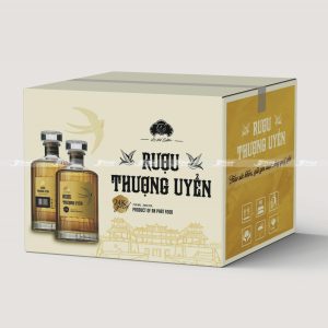 Thùng carton đựng rượu Thượng Uyển