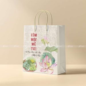 Túi giấy đựng cốm Mễ Trì