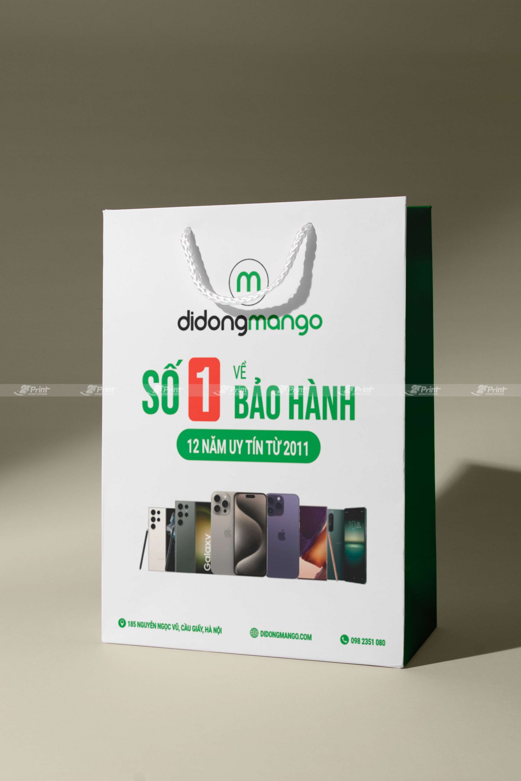 Túi giấy đựng điện thoại Di động Mango