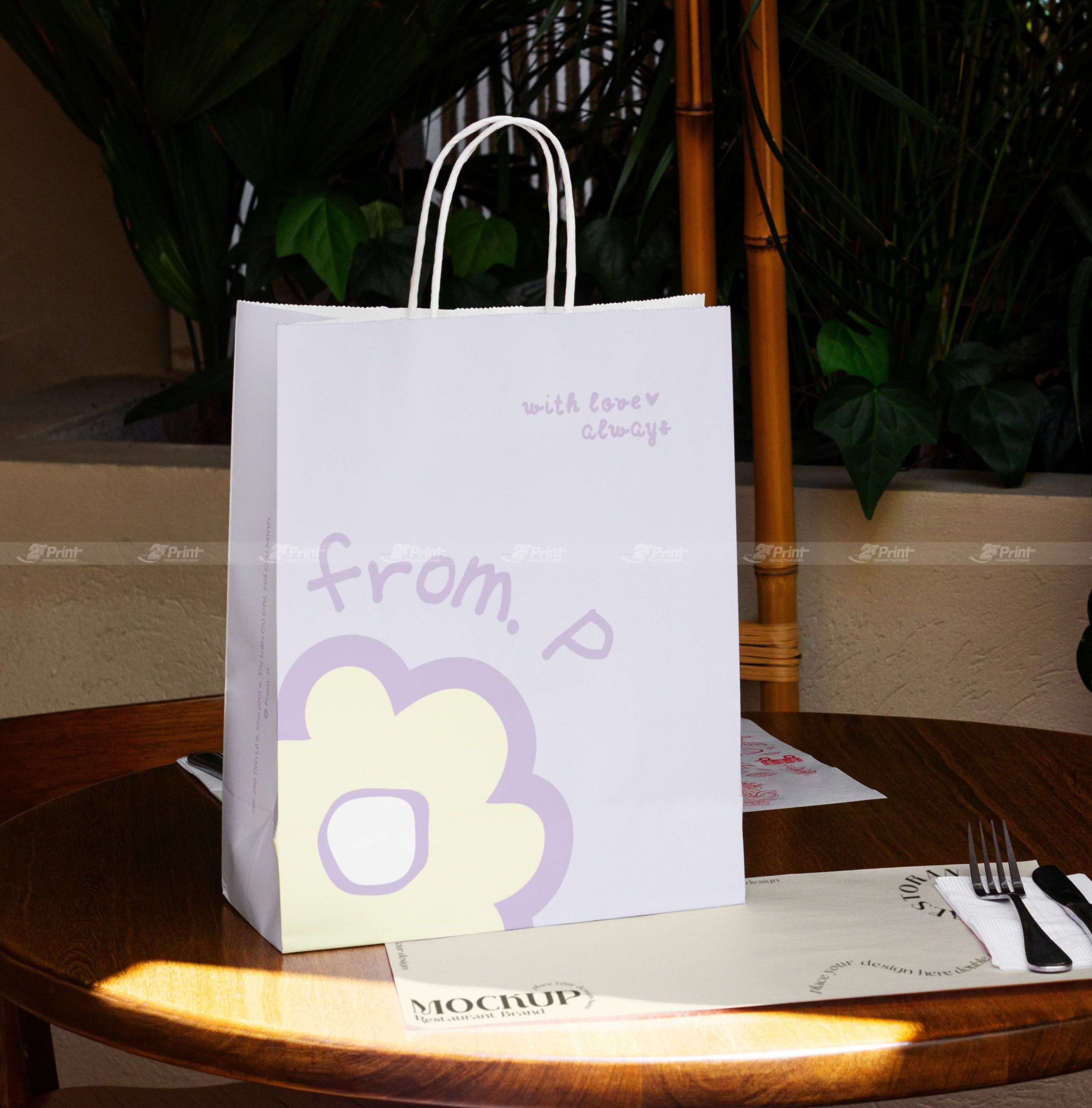 Túi giấy đựng quần áo From.P