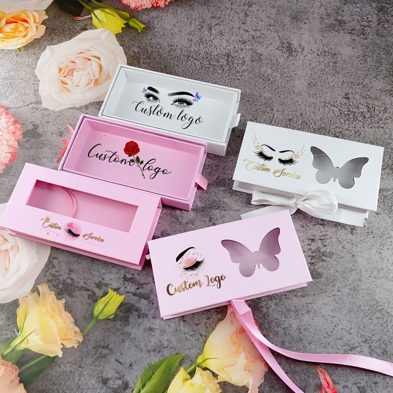 in hộp cứng đựng nail và mi