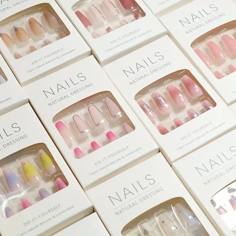 in hộp cứng đựng nail và mi