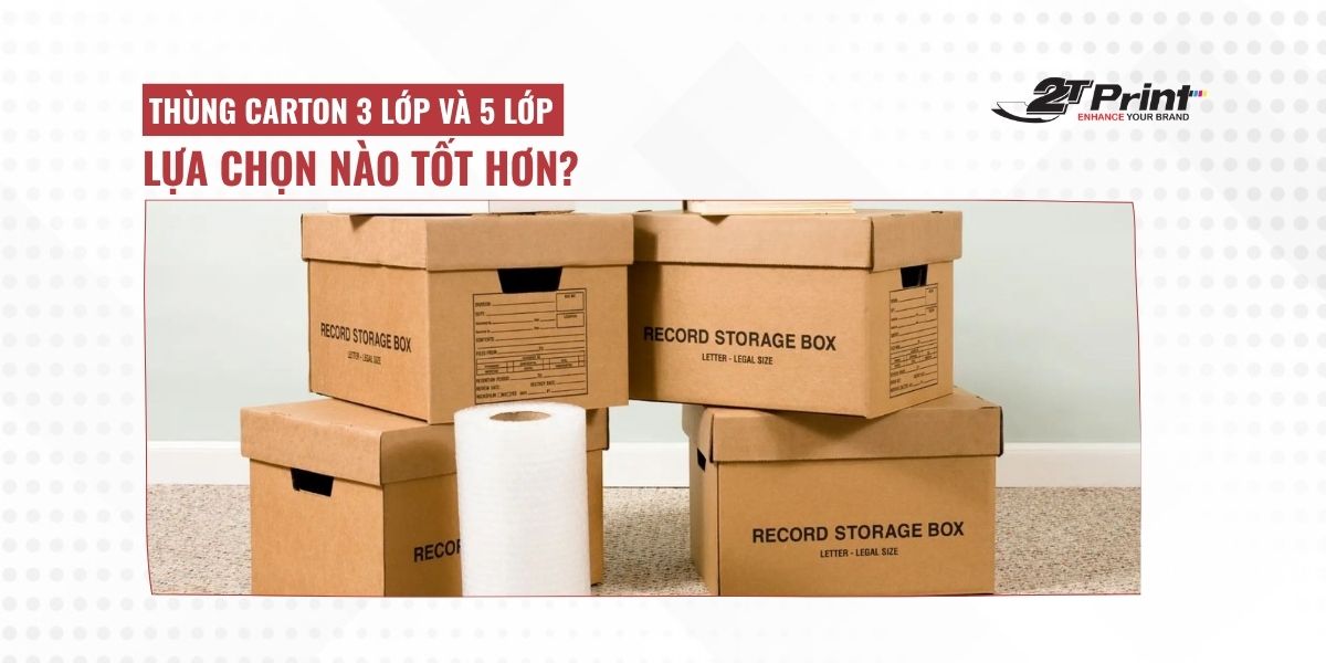 Thùng carton 3 lớp và 5 lớp