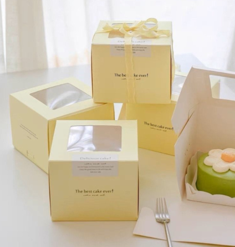 in hộp giấy đựng bánh kem, bánh sinh nhật