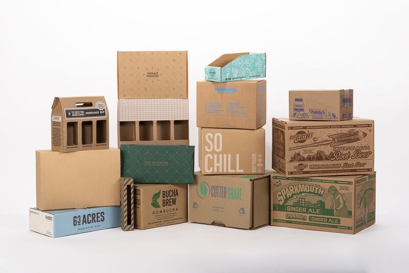 thùng carton in flexo và thùng carton in offset