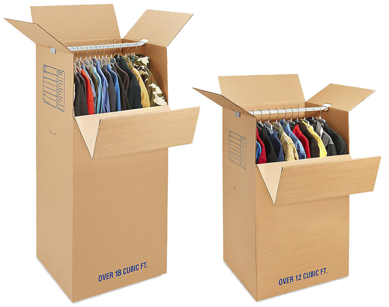 thùng carton đựng quần áo