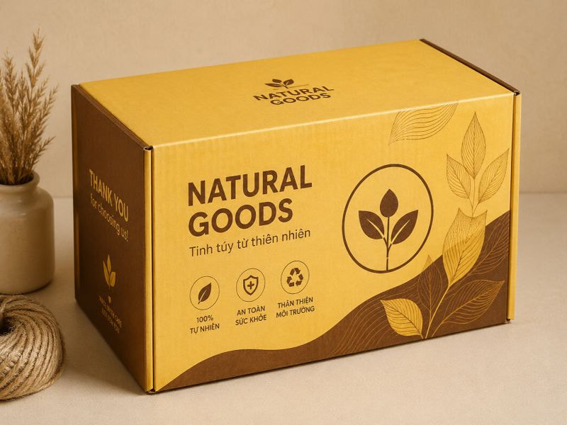 thùng carton đựng mỹ phẩm