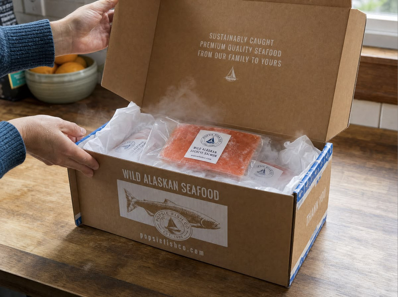 thùng carton đựng đồ đông lạnh