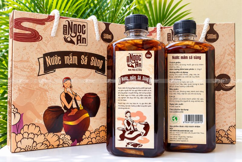 In hộp giấy đựng nước mắm