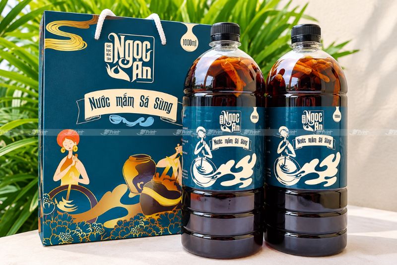 In hộp giấy đựng nước mắm