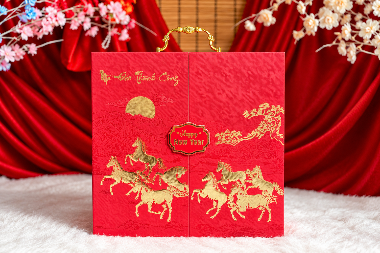 hộp quà tết lăn vân toàn phần